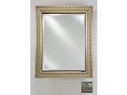 Afina Corporation SD1730RARSSV 17 in.x 30 in.Recessed Single Door Cabinet Aristocrat Silver