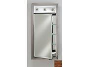 Afina Corporation SD LC2030RTRICO 20 in.x 30 in.Recessed Single Door Cabinet with Contemporary Lights Tribeca Hammered Copper