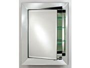 Afina Corporation SD RAD C S Single Door Radiance Contemporary Cabinet Small