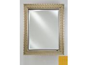 Afina Corporation SD2430RCOLYL 24 in.x 30 in.Recessed Single Door Cabinet Colorgrain Yellow