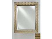 Afina Corporation SD2430RELGGD 24 in.x 30 in.Recessed Single Door Cabinet Elegance Gold