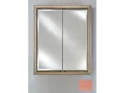 Afina Corporation DD2430RSOHBZ 24 in.x 30 in.Recessed Double Door Cabinet Soho Bronze