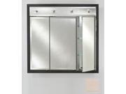 Afina Corporation TD LC3834RARLPK 38 in.x 34 in.Recessed Triple Door Cabinet with Contemporary Lights Arlington Pickle
