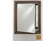 Afina Corporation SD2436RREGGD 24 in.x 36 in.Recessed Single Door Cabinet Regal Gold