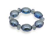 Alexander Kalifano BLUE BVG CS Vienna Gorgeous Glass Bracelet Crystal Sahara