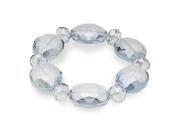 Alexander Kalifano BLUE BVG LS Vienna Gorgeous Glass Bracelet Light Sapphire