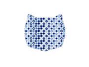 Cats Rule 00589 Small Space Mat Blue Dot