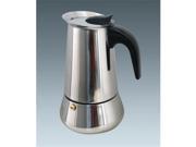 Ovente MPE04 4 cup Stainless Steel Stovetop Espresso Maker