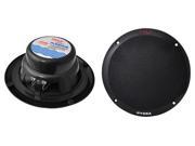 PYLE PLMR605B 6.5 400 Watt Dual Cone Marine Speakers Black