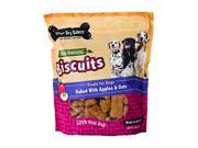 Three Dog Bakery Biscuits Treats For Dogs 32 Ounce Apples Oats 320122