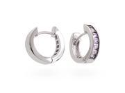J Goodin E01476R C20 Lilac Circlet Earrings
