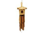 Songbird Essentials Square Straw Bamboo Windchime