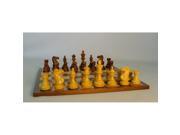 WW Chess 37SAE WC Sheesham American Emperor Wlnt Brd Chess Set Wood