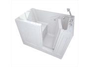 American Standard 3051.114.CRW 4.25 ft. Right Hand Drain Walk In Combo Tub with Quick Drain in White
