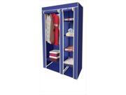 Home Basics SC10380 Closet 40 In. With Shelving Blue