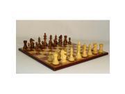 WW Chess 37SPRO PM Sheesham Pro on Padauk Brd Chess Set Wood