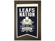 Toronto Maple Leafs Official Wool Team Nation Fan Banner by Winning Streak