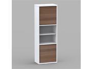 Nexera 210303 Liber T 54 in. 2 Door Bookcase