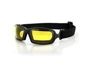 Balboa BFUE001Y Fuel Biker Goggle Anti Fog Yellow Photochromic Lens