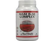 Maxi Health Kosher Vitamins 0421891 Maxi B 50 Complex 100 Maxi Caps