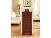 Nathan Direct 1149A Cayman 7 Drawer locking Jewelry Armoire