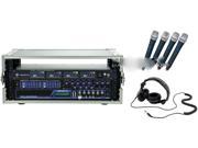 VOCOPRO PASSAGE3000 Professional Wireless Recording System with 6 Mic Mixer