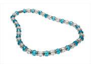 Alexander Kalifano WHITE NGG 19 White Tag Gorgeous Glass Necklaces Multi Colored