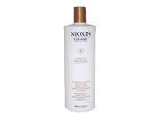 Nioxin 33.8 oz System 4 Cleanser For Fine Chemically Enh. Noticeably Thinning Hair
