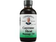 Christopher s Cayenne Heat Massage Oil 4 fl oz