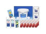 Blue Wave NY998 Chemical Season s Supply Kit Over 24 Round Above Ground Pools and All