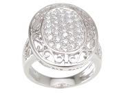 Plutus kkr6762b 925 Sterling Silver Antique Style Ring Size 7