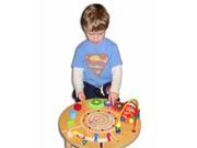 Kids Circle Play Center 5 Toys in One Learning Educational Acticity Table