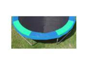 Trampoline Parts and Supply 12V T BG 12ft. Round Standard Trampoline Safety Pad Blue and Green Alternating