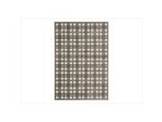 Nourison 16052 Graphic Illusions Area Rug Collection Ivory Taupe 2 ft 3 in. x 8 ft Runner