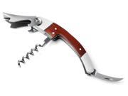 Tassin Stainless Steel with Wood Grain Handle Corkscrew