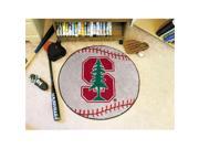 27 diameter Stanford University Baseball Mat