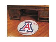 27 diameter University of Arizona Baseball Mat