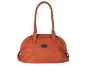 Latico Leather 7414SAL Taylor Mimi Coinkeeper Domed Tote Salmon
