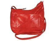 Latico Leather 7219RED Charlie Slanted Hobo Red