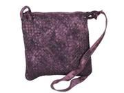 Latico Leather 7287PUR Jacqueline Handbag Purple
