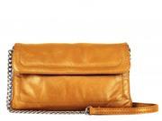 Latico Leather 7816MGD Harlow Mimi East West Chain Crossbody Bag Metallic Gold