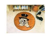 27 diameter Wake Forest University Basketball Mat