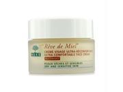 Nuxe 15087823701 Reve De Miel Ultra Comfortable Face Night Cream Dry Sensitive Skin 50ml 1.7oz