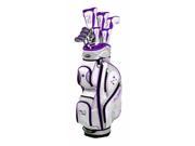 Tour Edge Golf Mfg. Inc. LUSRGL11.BP LRH 2014 LE WHITE PLUM FULL BOX SET PUTTER BAG