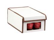 Honey Can Do Int SFT 02064 Window Shoe Box Small Natural