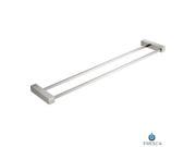 Fresca FAC0439BN Ottimo 22 in. Double Towel Bar Brushed Nickel
