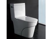Ariel Platinum TB326M Contemporary European Toilet White
