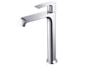 Fresca FFT3902CH Tusciano Single Hole Vessel Mount Bathroom Vanity Faucet Chrome