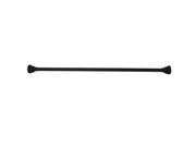 Kingston Brass SR115 60 72 in. Tension Shower Rod with Decorative flange