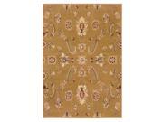 LR Resources LR80715 GO58 Adana Gold Rectangle 5 ft.3 in. x 7 ft.5 in. Rug